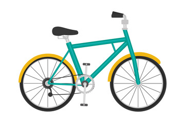 Fototapeta na wymiar town bicycle icon