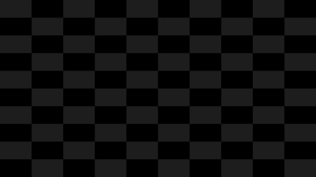 Appearing and Vanishing Chequered Flag Pattern Fading Transition Mask