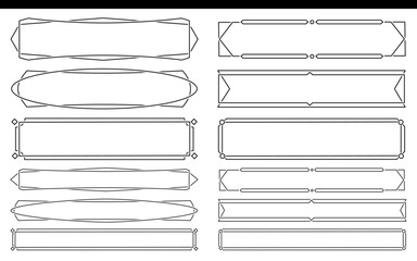 シンプルでおしゃれ タイトル枠 Wall Mural Wallpaper Murals Kotonoha