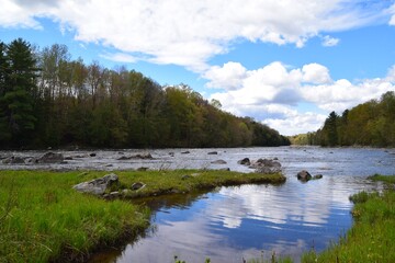 Maddington falls in southern Quebec 
