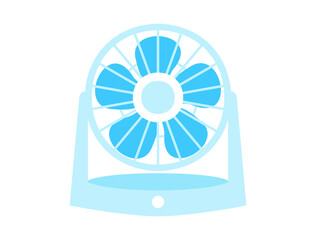サーキュレーターをイメージしたイラスト