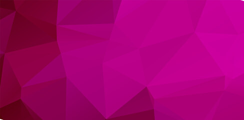 Colorful purple vivid polygonal triangular background pattern