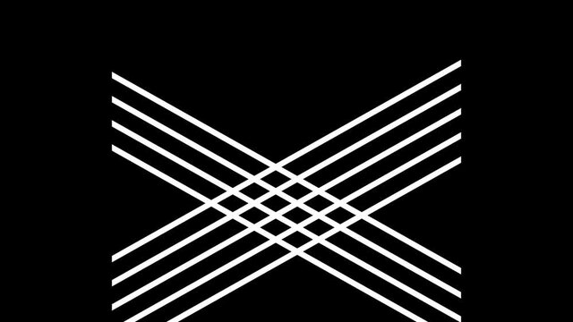 Crossed Lines Cross Symbol Crossing Bars Mask