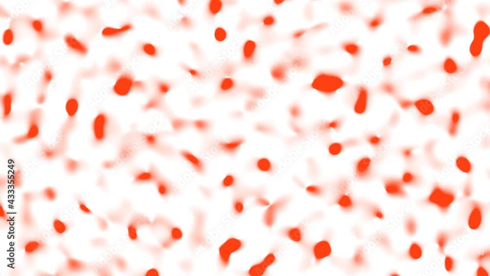 Aufkleber soft smudged smudgey rolling blobs drops