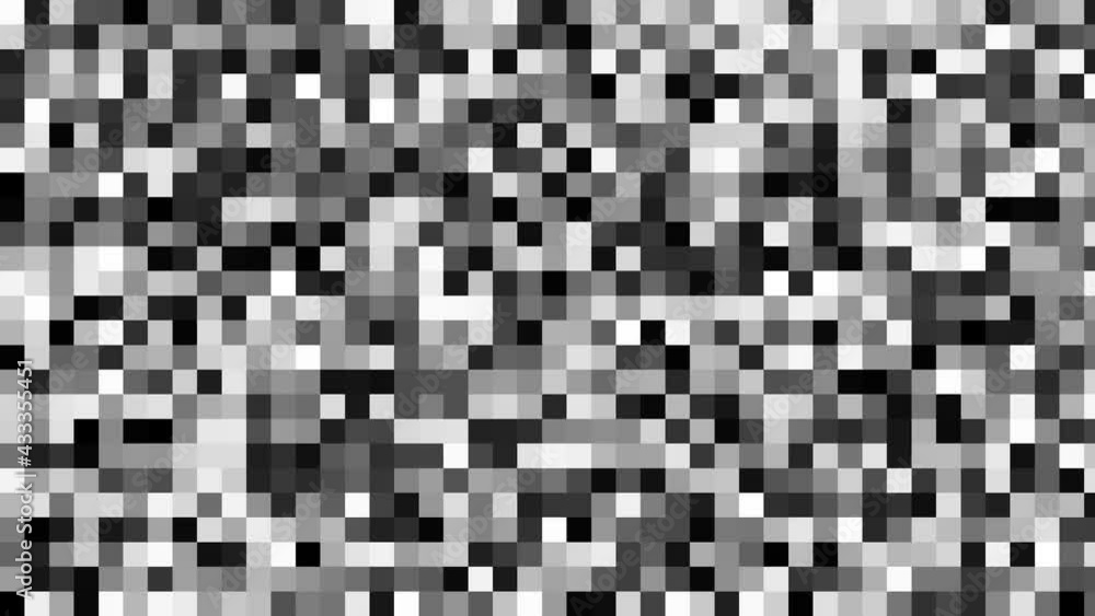 Poster large bold static 8-bit posterised simple
