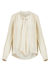 Festive classic women's blouse