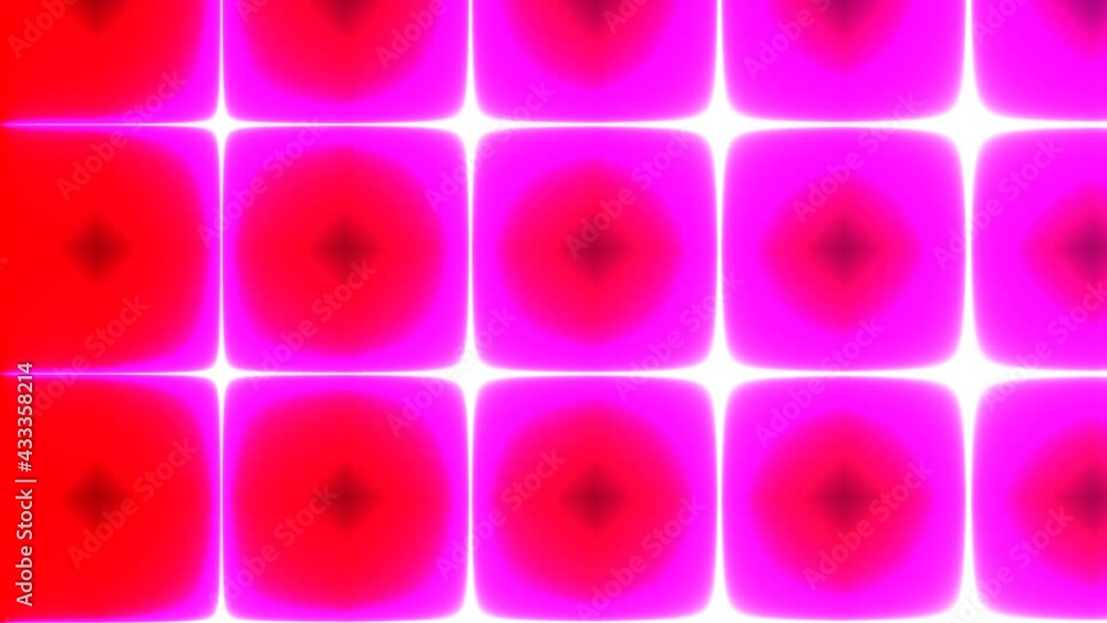 Aufkleber grids fill frame with bright light in many colors interesting
