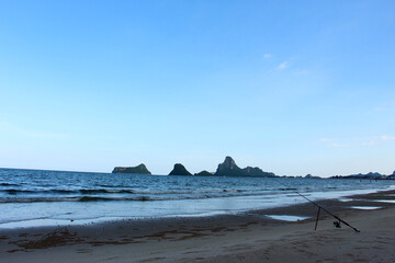 Sea view, beach view, Southeast Asia.