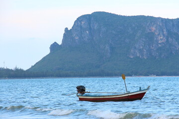 Sea view, beach view, Southeast Asia.