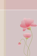 Floral card