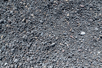 富士山五合目の溶岩石