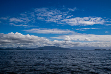 Obraz premium clouds over the sea