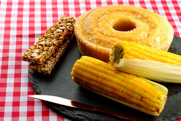 Table decorated for June party