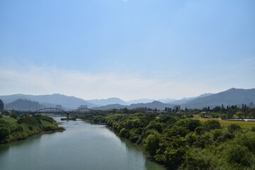 Fototapeta premium Sunny day in Taipei, Taiwan