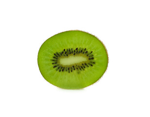 Obraz na płótnie Canvas kiwi fruit on white background