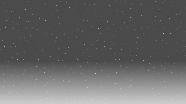 Falling Snowfall Snow Drops Regular Even Standard Mask