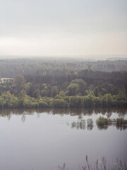 fog over the river