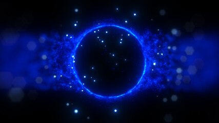 宇宙空間の背景素材