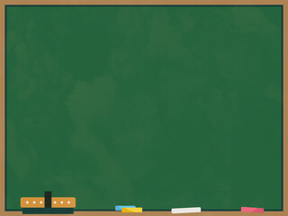 黒板のイラスト【4:3】
