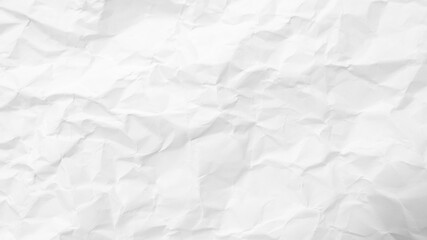 White Paper Texture background. Crumpled white paper abstract shape background with space paper recycle for text