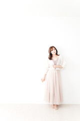 若い女性のポートレートイメージ