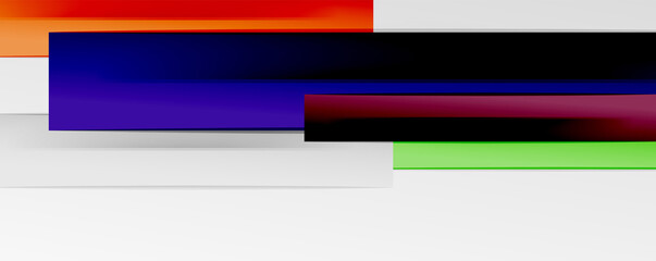 Multicolored lines background. Design template for business or technology presentations, internet posters or web brochure covers