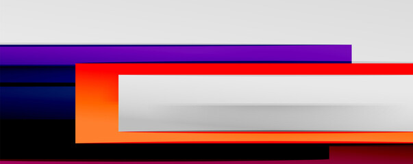 Multicolored lines background. Design template for business or technology presentations, internet posters or web brochure covers