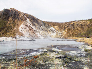Noboribetsu onsen in Hokkaido Japan