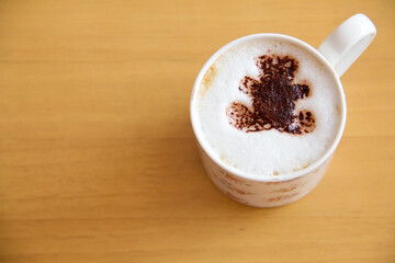 cup of cappuccino