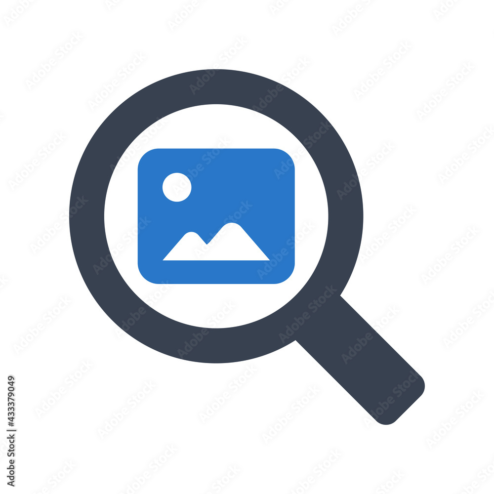 Sticker image search icon