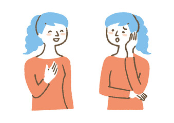 笑顔と困り顔12