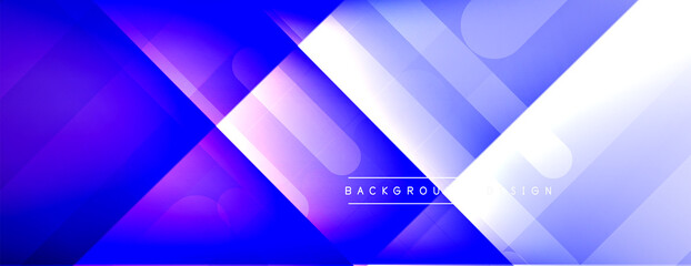Dynamic lines abstract background. 3D shadow effects and fluid gradients. Modern overlapping forms