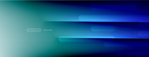 Dynamic lines abstract background. 3D shadow effects and fluid gradients. Modern overlapping forms