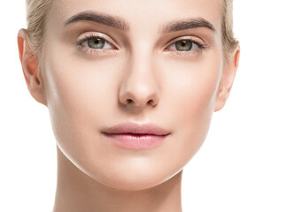 Fototapeta premium Natural healthy skin beauty female macro