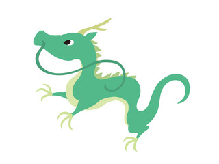 シンプルなドラゴンのイラスト