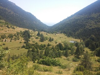 Obraz premium pueblo abandonado, nostalgia, peguera, barcelona, cielo, paisaje, naturaleza, minero, fondo pantalla, fondo escritorio, bergueda, entre montañas