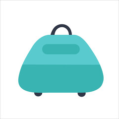 Bag for luggage and documents on an isolated background. travel bag for travel and work.