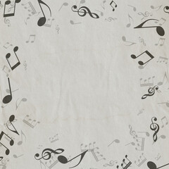 Old musical background.