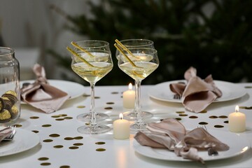 wedding table setting
