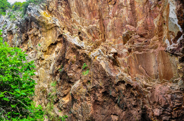 La Jayona mine, a geological treasure in Badajoz province, Extremadura, Spain
