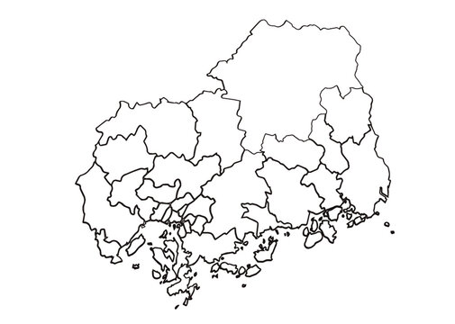 197 件の最適な 広島県の地図 画像 ストック写真 ベクター Adobe Stock