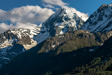 Le Mont Pourri , Alpes Grées, Savoie France