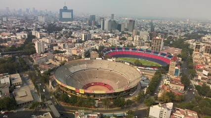 Rotational view in south mexico city - Powered by Adobe