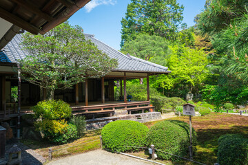 京都　青蓮院門跡の新緑