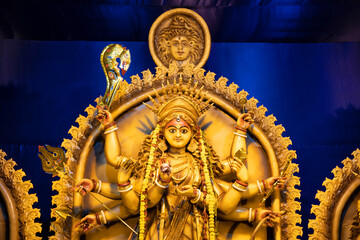 Goddess Durga idol, Contai, Purba Medinipur, West Bengal, India