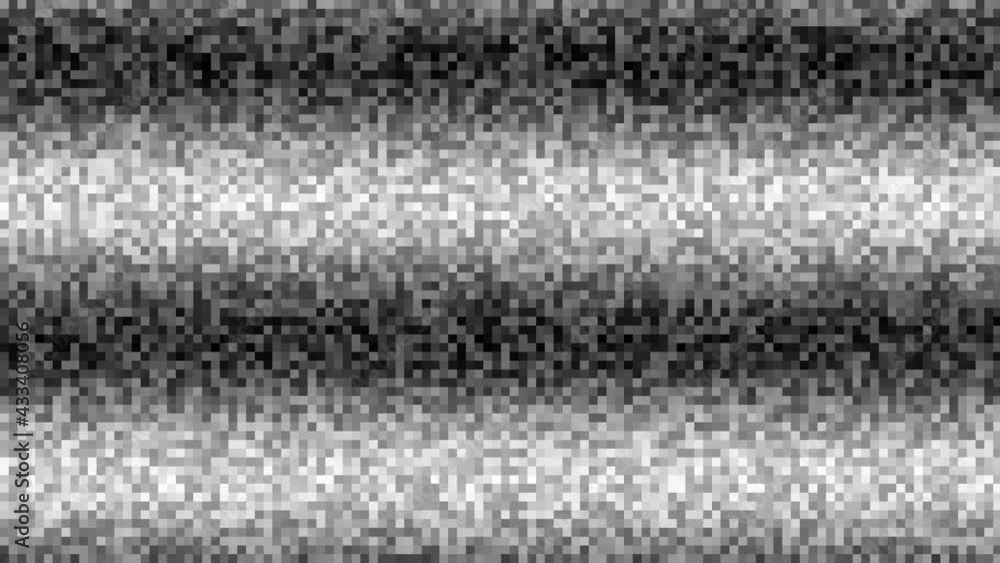 Aufkleber lines of darkness flowing down static low resolution noise field mask
