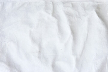 Textured white fabric background. Element for design