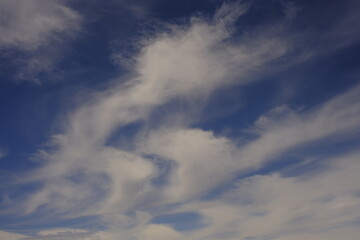 Obraz premium Sky with clouds after a thunderstorm
