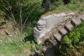 Maskaron Burg Lichtenstein Haßberge