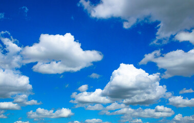 blue sky with clouds